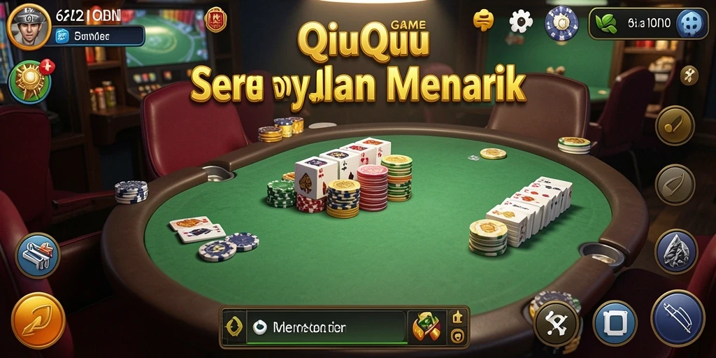 Screenshot gameplay seru dari 62IDN yang menampilkan QiuQiu.